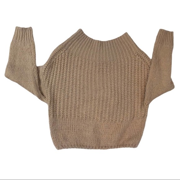 Chelsea & Violet Mock Turtle Cowl Neck Fuzzy Sweater - Picture 4 of 6